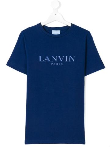 Lanvin Petite Logo T-shirt - Blue
