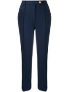 Tory Burch Sara Cropped Trousers - Blue