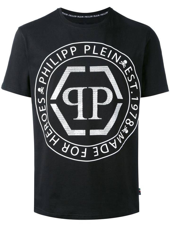 Philipp Plein - Tomomi T-shirt - Men - Cotton - M, Black, Cotton
