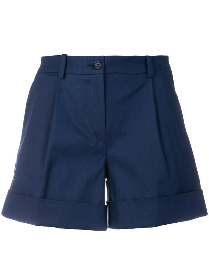 P.a.r.o.s.h. Belted Shorts - Blue