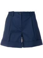 P.a.r.o.s.h. Belted Shorts - Blue