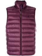 Polo Ralph Lauren Padded Down Vest - Pink & Purple