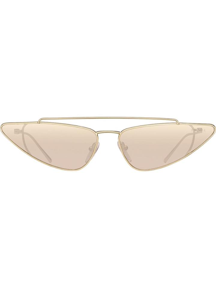 Prada Eyewear Prada Ultravox Eyewear Sunglasses - Metallic