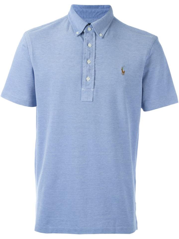 Ralph Lauren 'hampton' Shirt, Men's, Size: Medium, Blue, Cotton