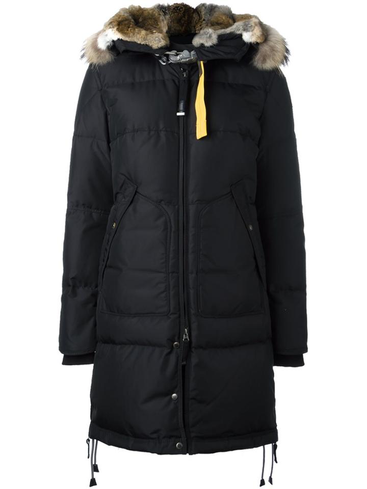 Parajumpers Long 'bear' Coat - Black