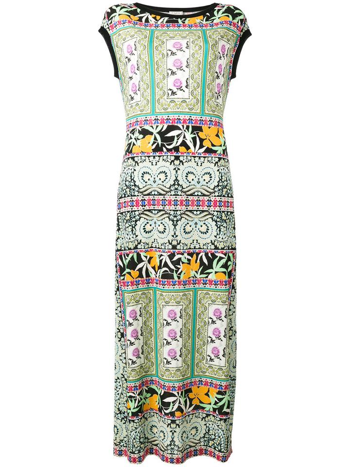Etro Abstract Print Shift Dress, Women's, Size: 44, Viscose