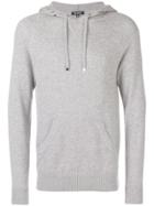 Ron Dorff Hooded Long-sleeve Sweater - Grey