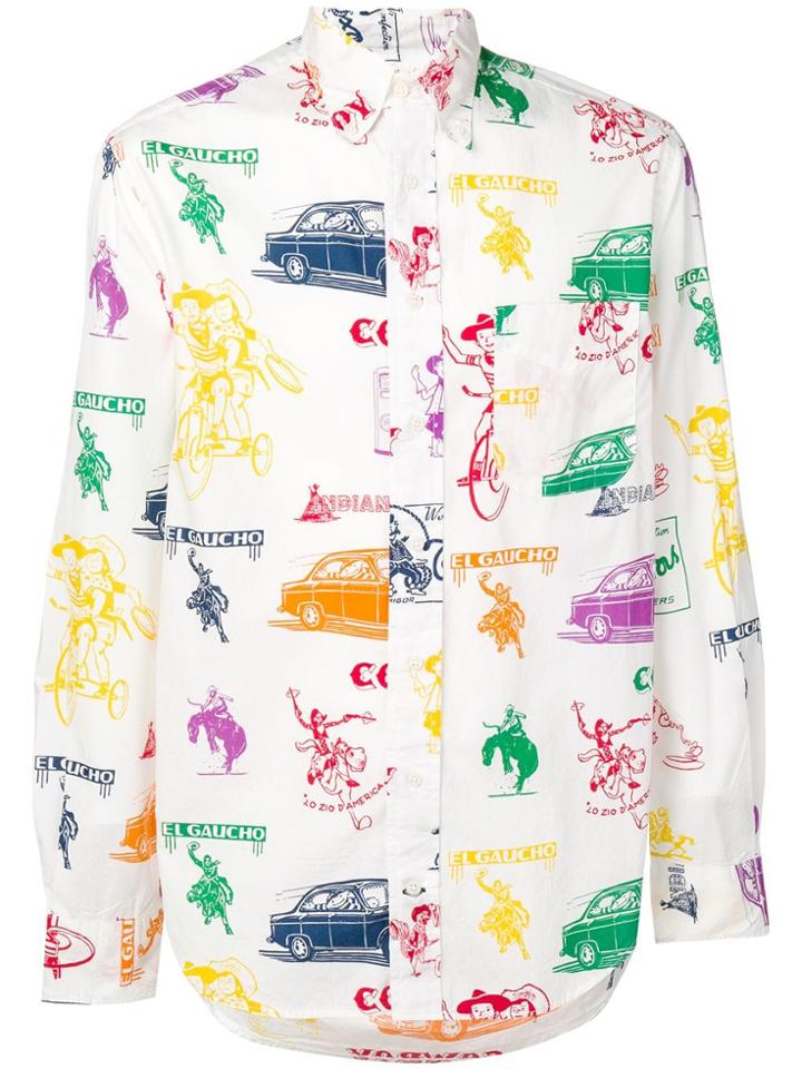 Gitman Vintage Mini Paper Shirt - White