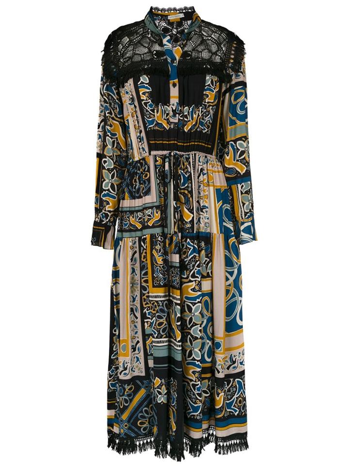 Martha Medeiros Lorain Midi Dress - Black