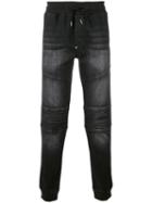Philipp Plein - Biker Jeans - Men - Cotton/polyester/spandex/elastane - 29, Black, Cotton/polyester/spandex/elastane