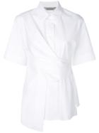 Sportmax Belted Shortsleeved Shirt - White