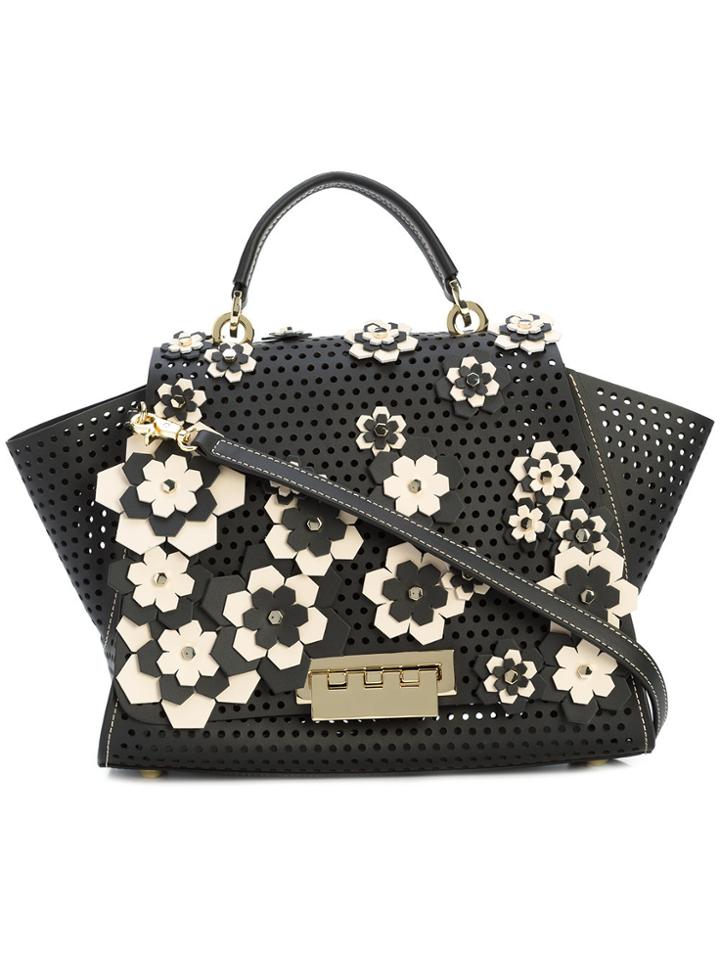 Zac Zac Posen Eartha Hex Floral Bag - Black