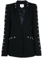 Cinq A Sept Studded Dive Jacket - Black