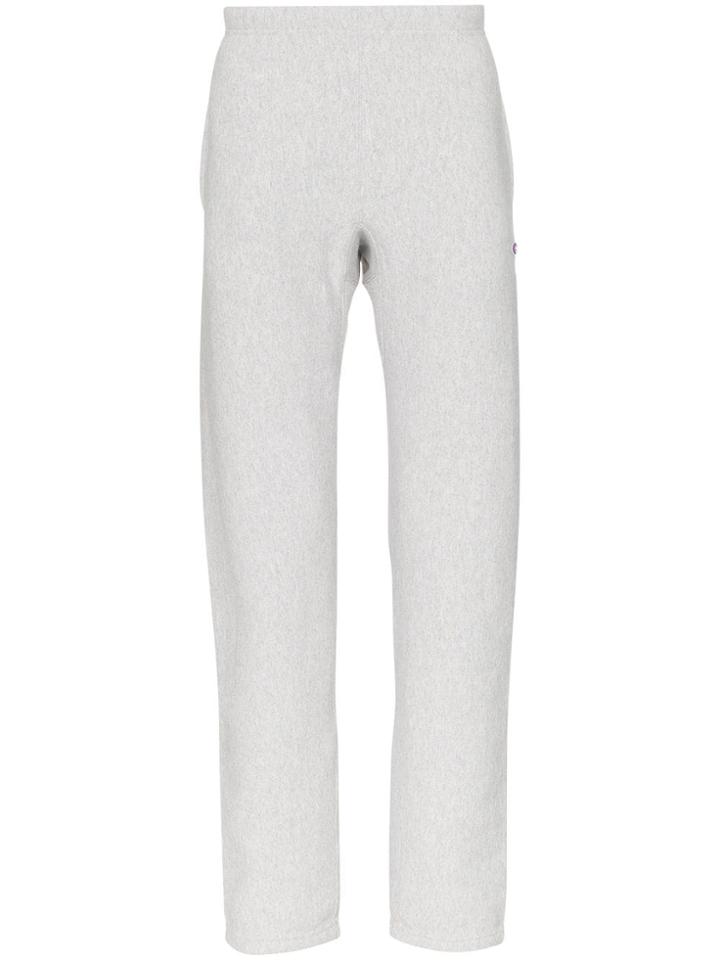 Champion Reverse Weave Cotton Sweatpants - Grey