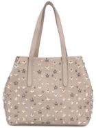Jimmy Choo Sofia Star Studded Tote - Green