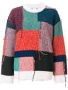Stella Mccartney Knitted Patchwork Jumper - Multicolour