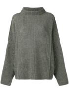 Poiret Oversized Jumper - Grey