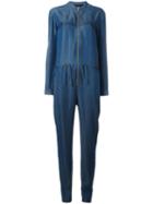 Designers Remix Gwen Jumpsuit, Women's, Size: 38, Blue, Tencel