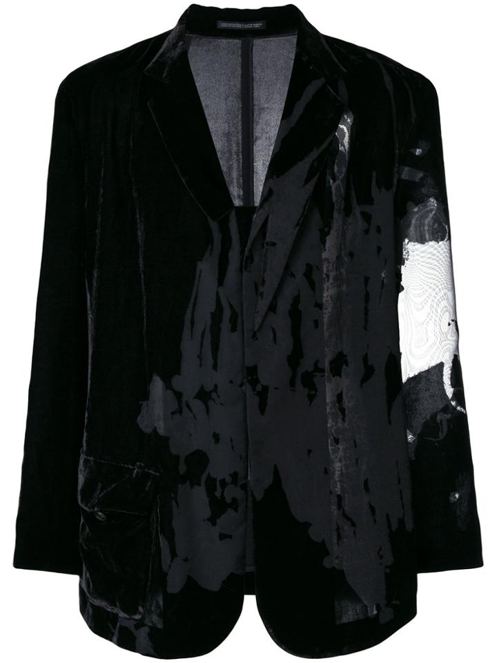Yohji Yamamoto Oversized Velvet Jacket - Unavailable
