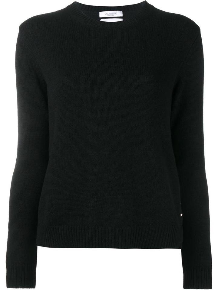 Valentino Rockstud Jumper, Women's, Size: Small, Black, Cashmere