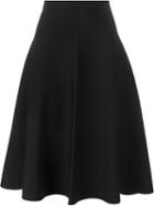 Alexander Wang Flared Midi Skirt, Women's, Size: Medium, Black, Nylon/spandex/elastane/viscose