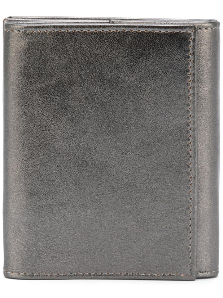 Ann Demeulemeester Metallic Effect Wallet