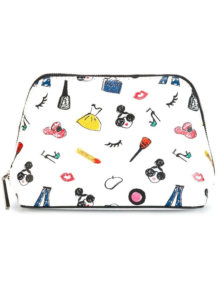 Alice+olivia Multiple Prints Makeup Bag