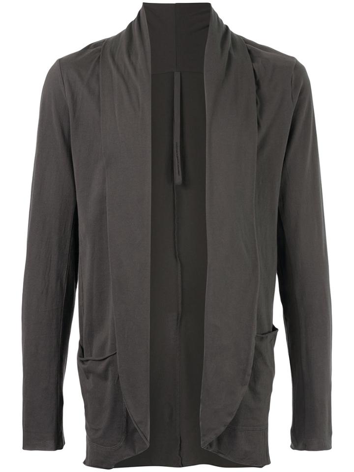 Kazuyuki Kumagai Soft Open Front Jacket - Grey