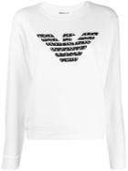 Emporio Armani Logo Dot Sweatshirt - White