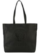 Versus Logo Embossed Large Tote