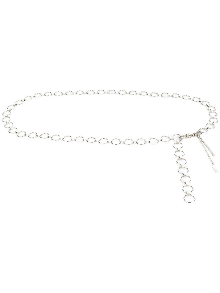 Justine Clenquet Chain Link Belt - Metallic
