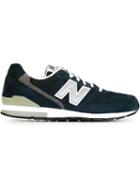 New Balance 996 Sneakers, Men's, Size: 9.5, Blue, Suede/rubber