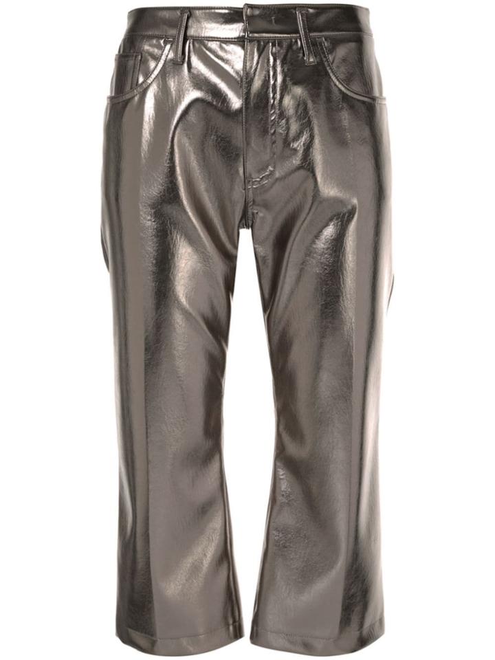 We11done Capri Trousers - Silver