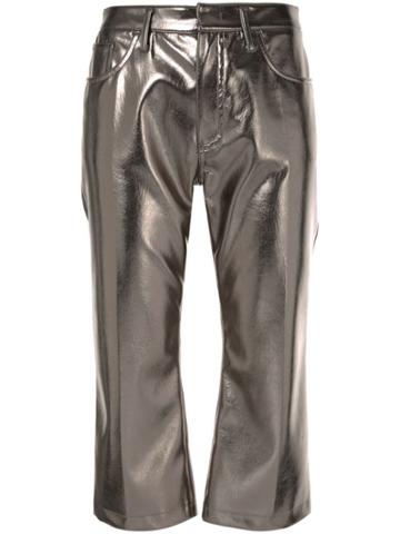 We11done Capri Trousers - Silver