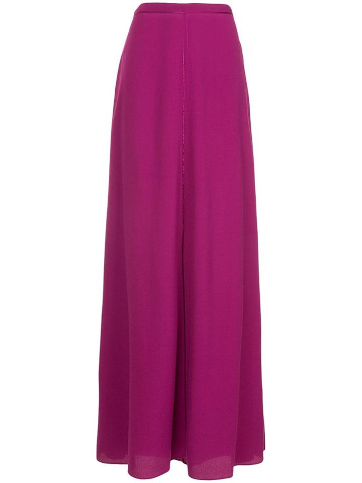 Layeur A-line Maxi Skirt - Purple