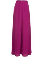 Layeur A-line Maxi Skirt - Purple