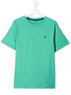 Ralph Lauren Kids Teen Round Neck T-shirt - Green