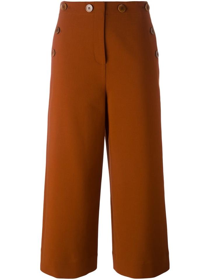 Tibi 'anson' Cropped Trousers