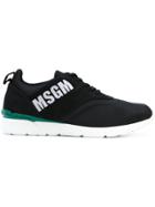 Msgm Gore Lace-up Sneakers - Black