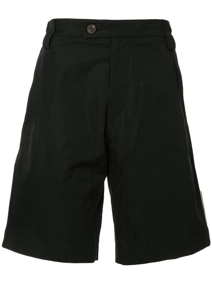 Ziggy Chen Fitted Shorts - Black