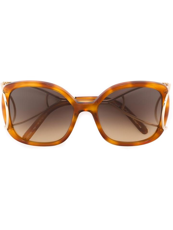 Chloé Eyewear Jackson Sunglasses - Nude & Neutrals