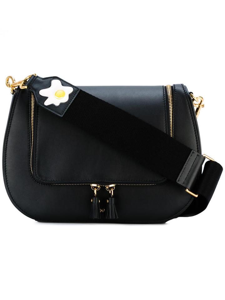 Anya Hindmarch Vere Crossbody Bag, Black, Calf Leather