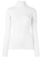Fashion Clinic Roll Neck Jumper, Women's, Size: 46, White, Cashmere