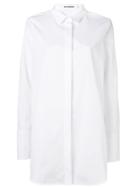 Jil Sander Long-line Classic Shirt - White