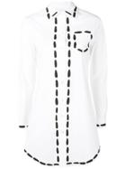Moschino Long Painted Shirt - White