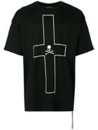 Mastermind Japan Cross Print T-shirt - Black