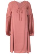 Olympiah Hagia Wide Sleeves Dress - Pink