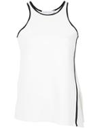 Mara Mac Contrasting Tank Top - White
