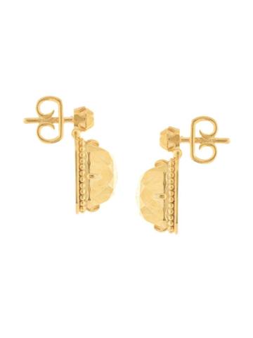 Natia X Lako Turned Fastening Earrings - Gold