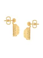 Natia X Lako Turned Fastening Earrings - Gold